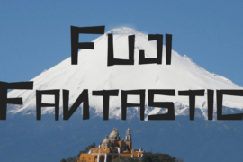Fuji Fantastic Font