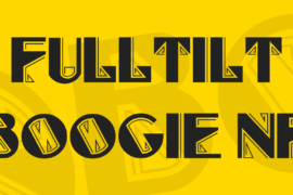 FullTilt Boogie NF Font
