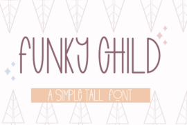 funky child Font