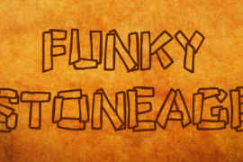Funky Stoneage Font