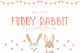 Funny Rabbit Font