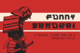 Funny Samurai Demo Font Family