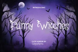 Funny Witches Demo Font