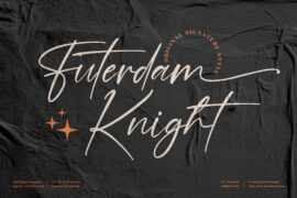 Futerdam Knight Font Family