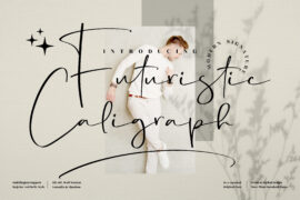 Futuristic Caligraph Font Family