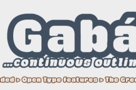 Gaban Font Family