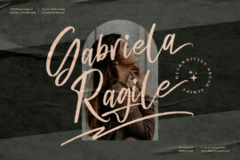 Gabriela Ragile Font Family