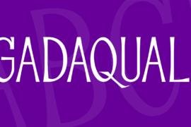 GADAQUALI Font