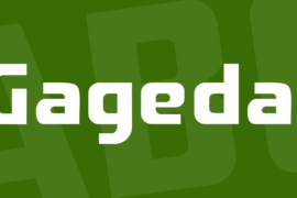Gageda Font