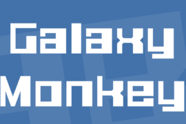 Galaxy Monkey Font