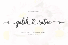 Galih Ratna Font