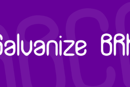 Galvanize BRK Font