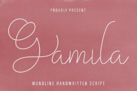 Gamila Demo Font