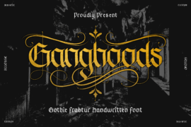 Ganghoods Demo Version Font