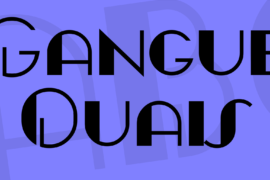 Gangue Ouais Font