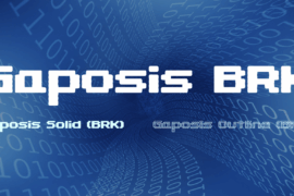 Gaposis BRK Font Family