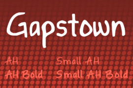 Gapstown Font Family