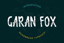 Garan Fox Demo Font