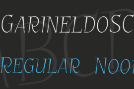 GarineldoSC Font Family
