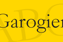 Garogier Font
