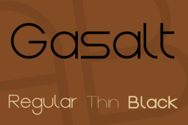 Gasalt Font Family