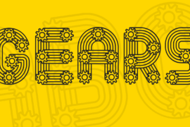 Gears Font