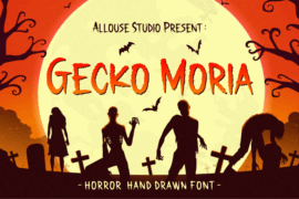 Gecko Moria Demo Font