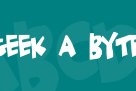 Geek a byte Font