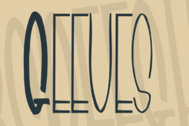 Geeves Font
