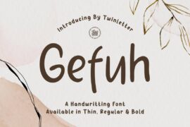 Gefuh Personal Use Font Family