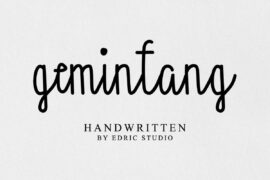 Gemintang Demo Font