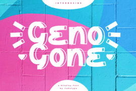 Geno Gone Font