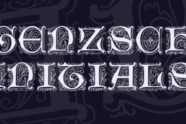 Genzsch Initials Font