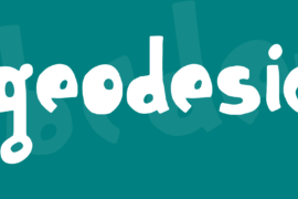 Geodesic Font