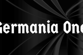 Germania One Font