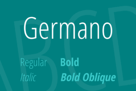 Germano Font Family