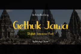 Gethuk Jawa Font