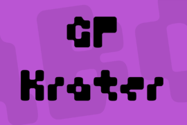 GF Krater Font