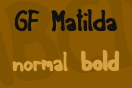 GF Matilda Font Family