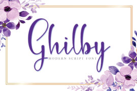 Ghilby-PERSONAL USE Font