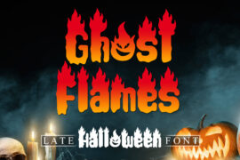 Ghost Flames – Personal Use Font