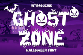 Ghost Zone – Personal Use Font