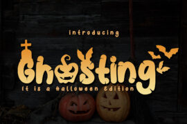 Ghosting Font