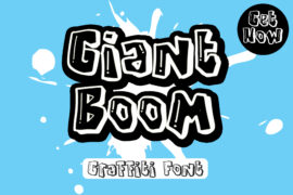 GiantBoomFont Font