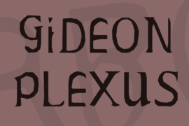 Gideon Plexus Font