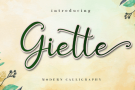 Giette Font