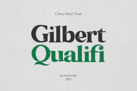Gilbert Qualifi Demo Font