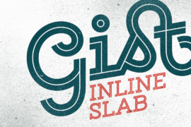 Gist Upright Extrabold Demo Font
