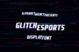 GLITCH ESPORTS DEMO Font