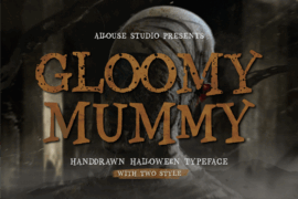 Gloomy Mummy Demo Font